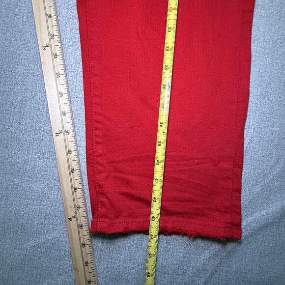 Jordan Craig Jeans Men's 42x32 Red Legacy Edition Jeans Aaron Distressed - Picture 8 of 11